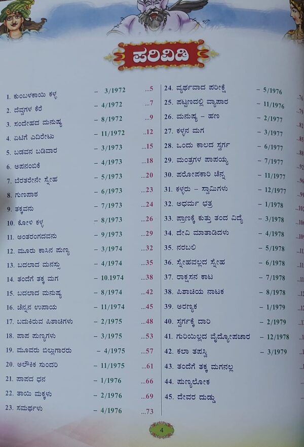 Chandamama Kathegalu 4 ಚಂದಮಾಮ ಕಥೆಗಳು 4